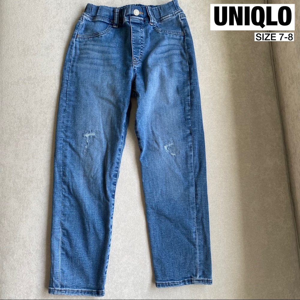 Girls Jeans • Uniqlo • Size 7-8